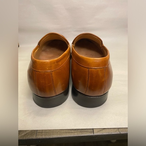 Cheaney brown/tan leather penny loafers old money classic - Picture 7 of 11